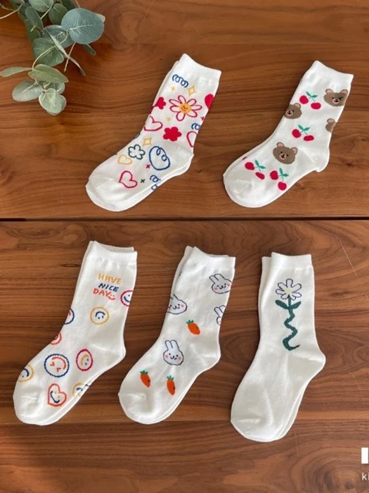 Mix Smile Daily Socks Mix Smile Daily Socks by Roy for Child - catalog view