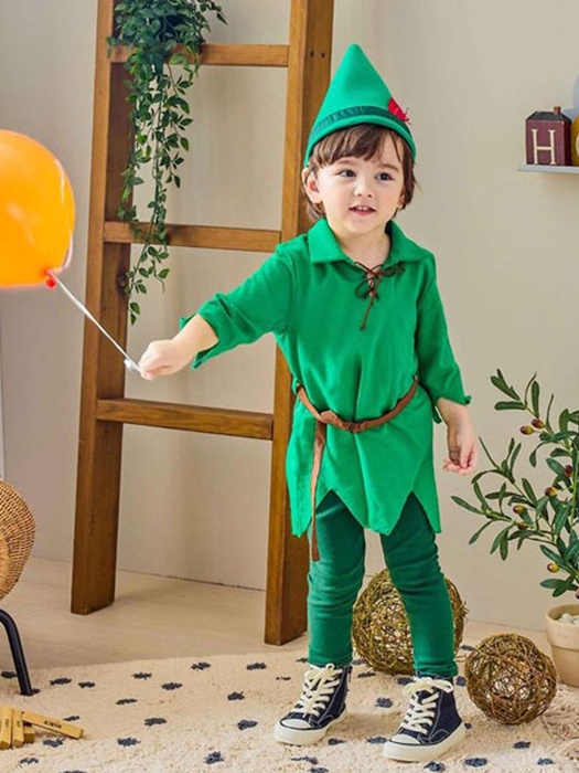 Green PP SET (Hat Included) Green PP SET (Hat Included) by Mini Recipe for Child - catalog view