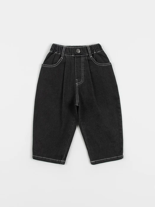 Moss Curved Denim Pants Moss Curved Denim Pants by Kids Clara for Baby - catalog view