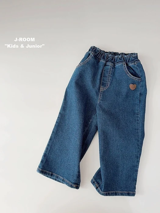 Stretch Label Wide Denim Pants Stretch Label Wide Denim Pants by J-Room for Child - catalog view