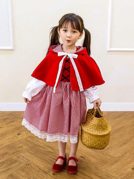 Red Riding Hood Cha Cha Cape by Mini Recipe for Child - catalog view