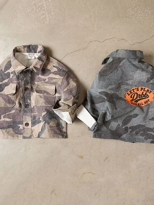Camo Shirt Jacket Camo Shirt Jacket by Dream Baby for Child - catalog view