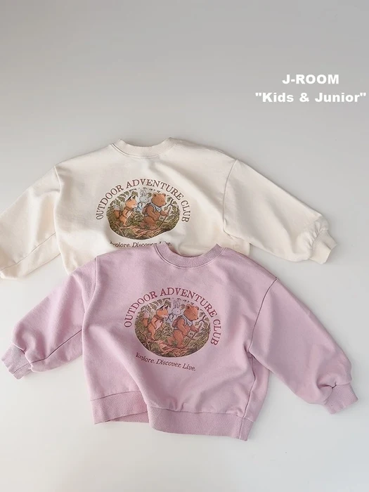 Digital Animal Sweatshirt Digital Animal Sweatshirt by J-Room for Child - catalog view