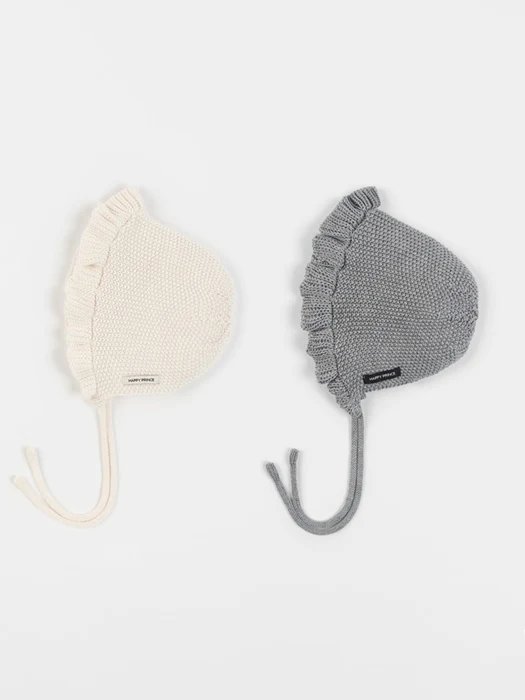 Rosen Frill Knit Bonnet Rosen Frill Knit Bonnet by Kids Clara for Baby - catalog view
