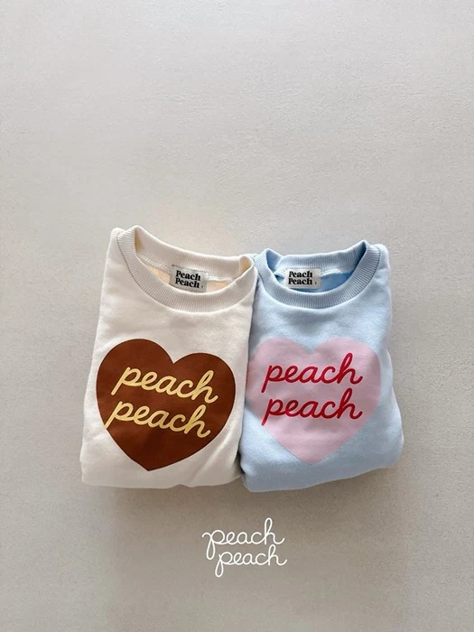 Peach Sweatshirt Peach Sweatshirt by Peach Peach for Child - catalog view
