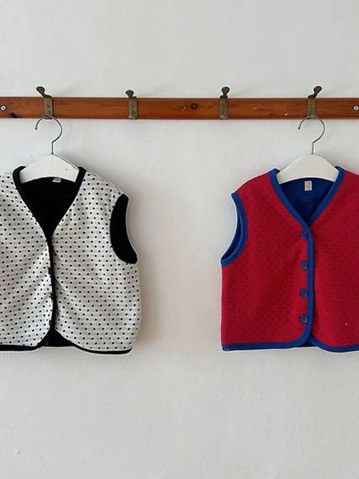 Polka Dot Vest Polka Dot Vest by Dajoa for Child - catalog view