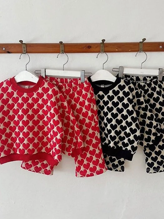 Heart Top & Bottom Set Heart Top & Bottom Set by Dajoa for Child - catalog view