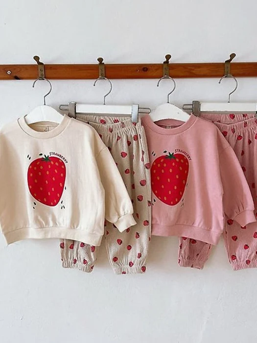 Strawberry Top & Bottom Set Strawberry Top & Bottom Set by Dajoa for Child - catalog view