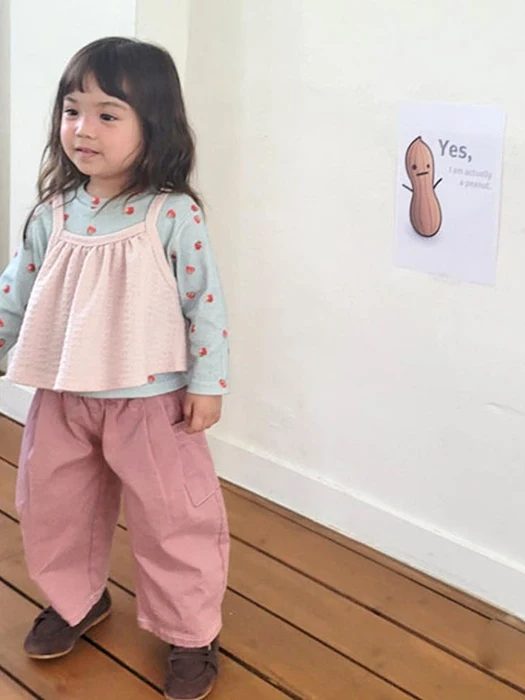 Pleated Cotton Pants Pleated Cotton Pants by Peanuts for Child - catalog view