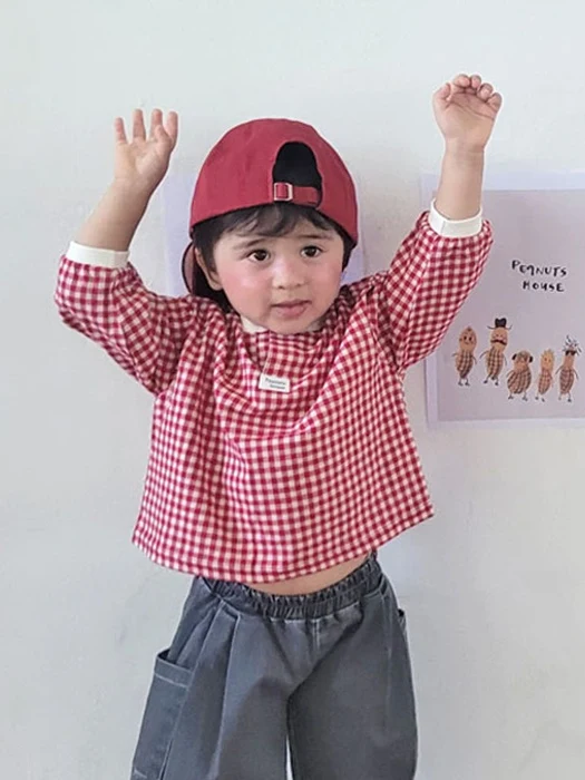 Check Tee Check Tee by Peanuts for Child - catalog view