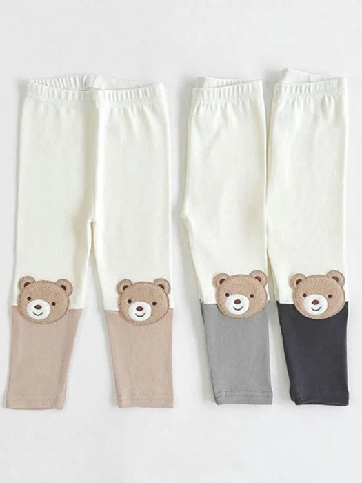 Teddy Bear Two-Tone Leggings Teddy Bear Two-Tone Leggings by Dae Sung Sa for Child - catalog view