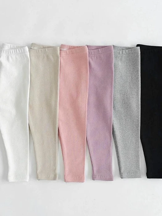 Ribbed Stretchy Leggings Ribbed Stretchy Leggings by Dae Sung Sa for Child - catalog view