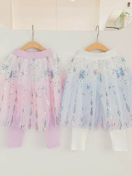 Elsa Skirt Leggings Elsa Skirt Leggings by Dae Sung Sa for Child - catalog view