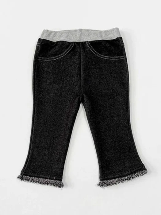 Denim Tassel Flare Jeggings Denim Tassel Flare Jeggings by Dae Sung Sa for Child - catalog view