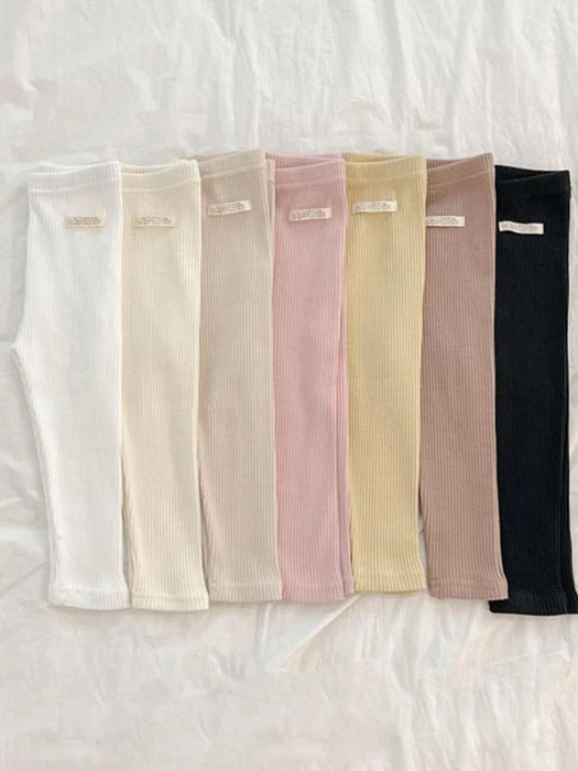 Label Ribbed Leggings Label Ribbed Leggings by Dae Sung Sa for Child - catalog view