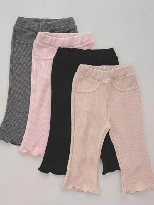 Ribbed Flare Pants Ribbed Flare Pants by Dae Sung Sa for Child - catalog view