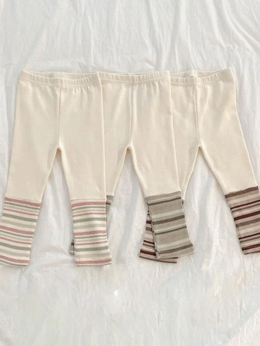 Lime Two-Tone Leggings Lime Two-Tone Leggings by Dae Sung Sa for Child - catalog view