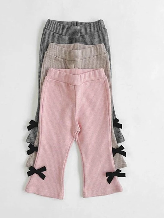 Check Ribbon Flare Pants Check Ribbon Flare Pants by Dae Sung Sa for Child - catalog view
