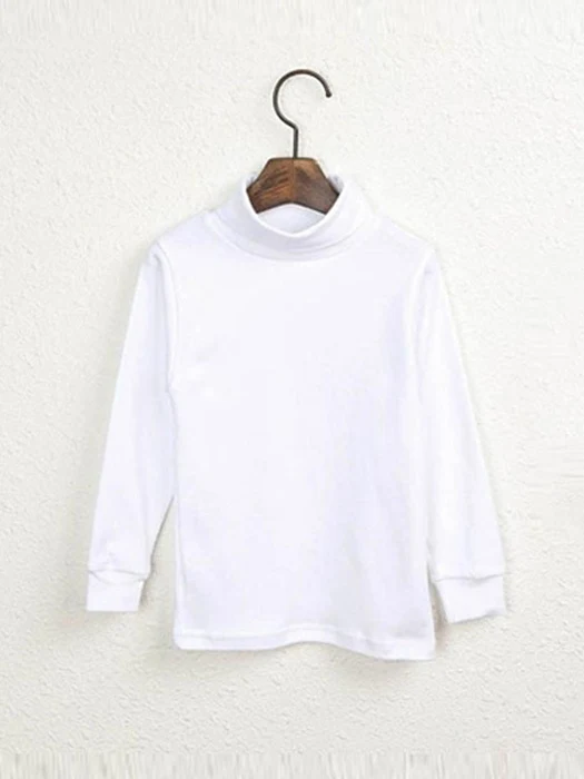 Plain Turtleneck Tee-Junior Plain Turtleneck Tee-Junior by Dae Sung Sa for Junior - catalog view