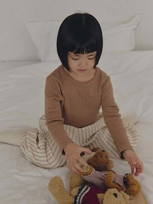 Vanilla Eyelet Tee by La Camel for Child - catalog view
