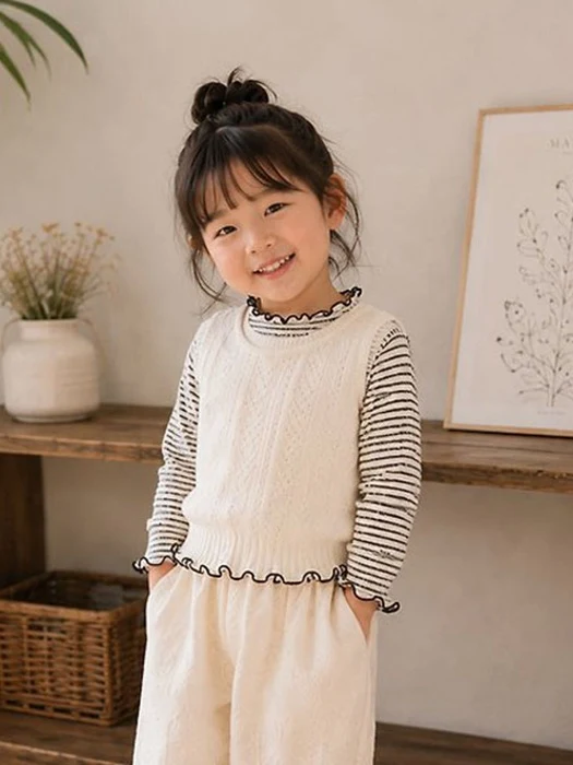 Coco Striped Tee Coco Striped Tee by Stella & K for Child - catalog view