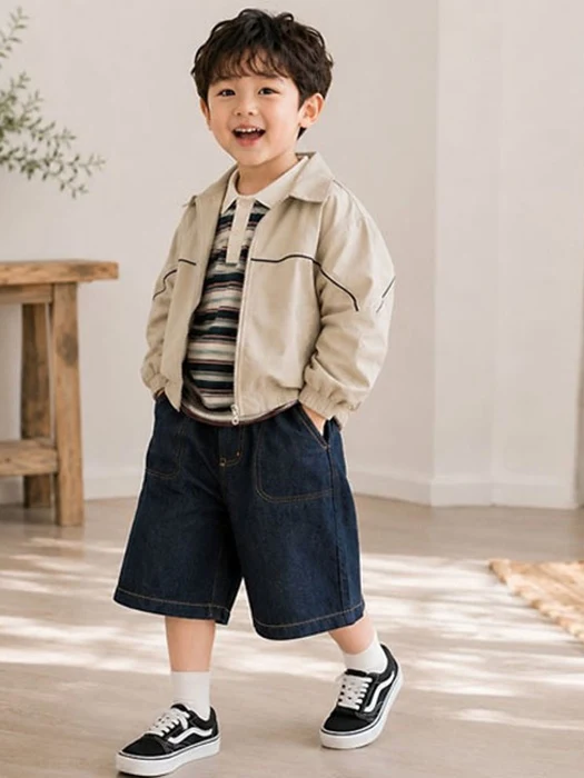 Denim Bermuda Pants Denim Bermuda Pants by Stella & K for Child - catalog view