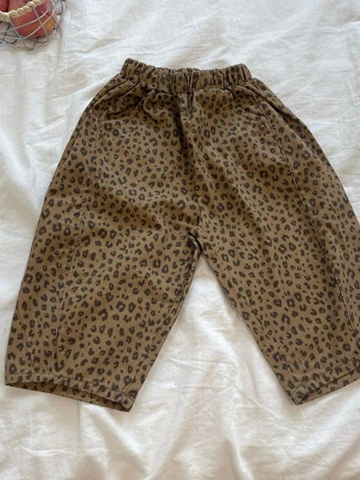 Leopard Cutline Pants by Ccomabee for Child - catalog view