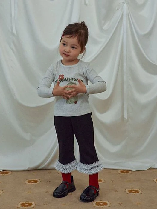 8-Tenths Frill Bootcut Pants 8-Tenths Frill Bootcut Pants by Petit & Petit for Child - catalog view