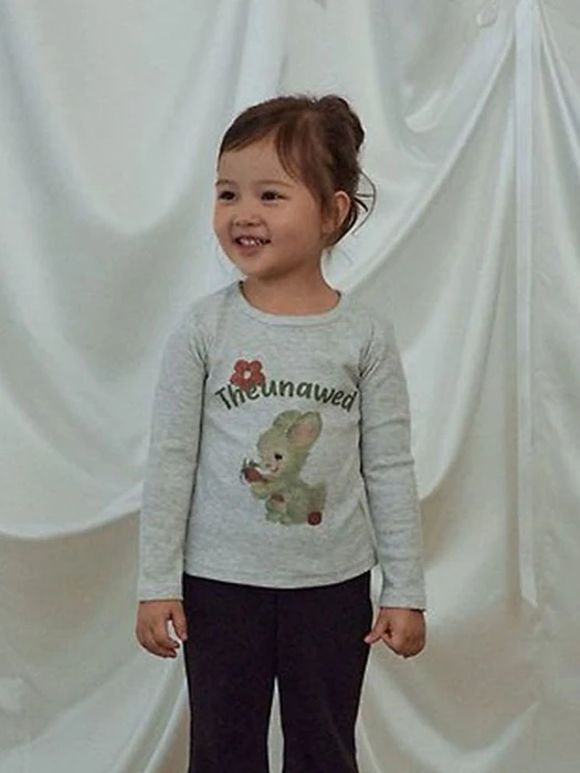Pastel Rabbit Tee Pastel Rabbit Tee by Petit & Petit for Child - catalog view