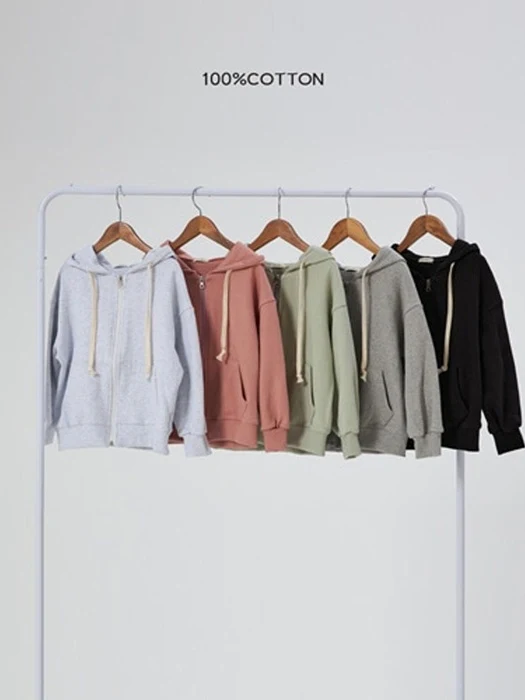 Over Hood Zip-Up Jacket Over Hood Zip-Up Jacket by 100 Cotton for Child - catalog view