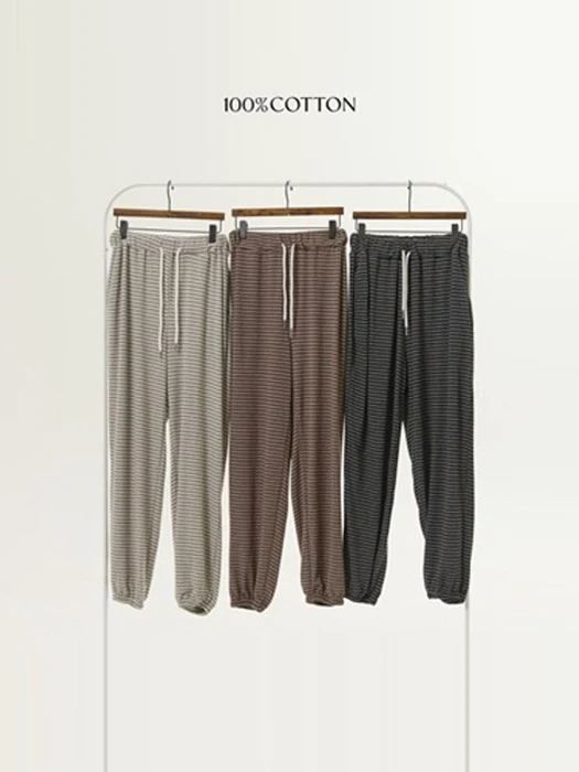 Adult Luru Striped Pants by 100 Cotton for Mom + child - catalog view