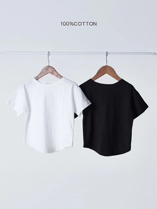 Layered Short Sleeve Tee Layered Short Sleeve Tee by 100 Cotton for Child - catalog view