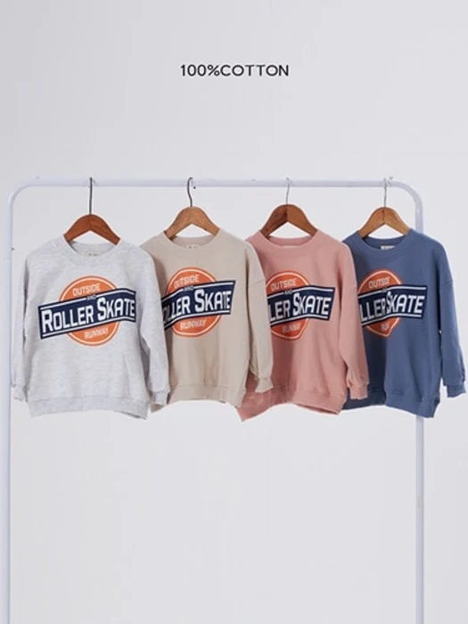 Skateboard Sweatshirt Skateboard Sweatshirt by 100 Cotton for Child - catalog view