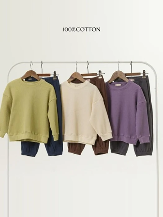 Croffle Top & Bottom Set Croffle Top & Bottom Set by 100 Cotton for Child - catalog view