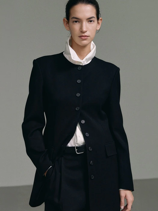 Mood Button Jacket with Scarf by Understanding for Women - catalog view