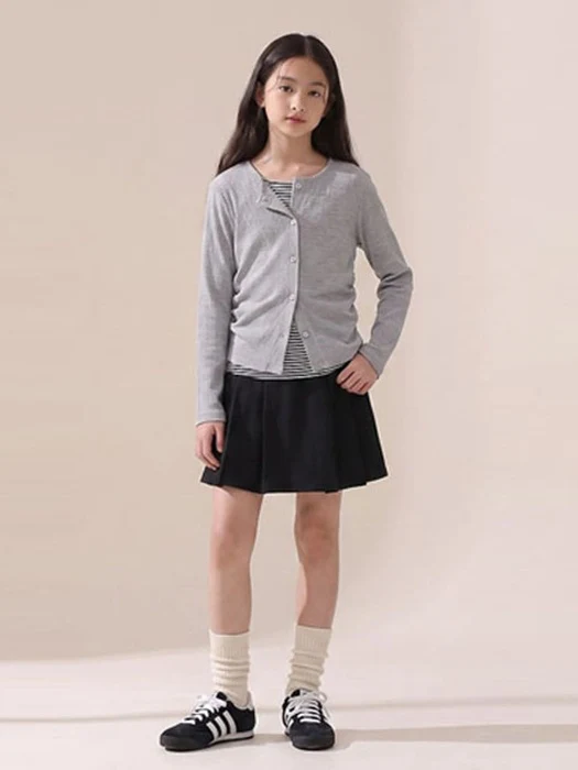 School Look Pleated Skirt School Look Pleated Skirt by Able# for Child - catalog view