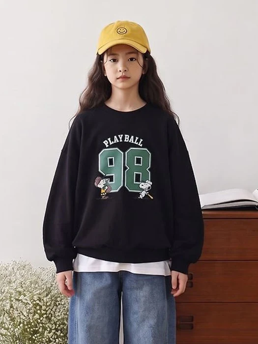 98 Baseball Sweatshirt 98 Baseball Sweatshirt by Able# for Child - catalog view