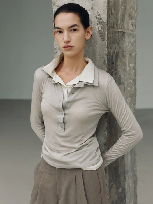 Cash Collar Tee Cash Collar Tee by Understanding for Women - catalog view