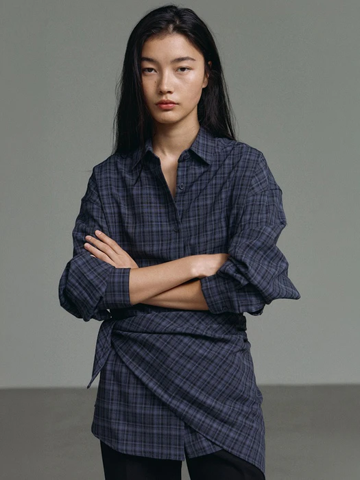 Check Scraf Shirt Check Scraf Shirt by Understanding for Women - catalog view