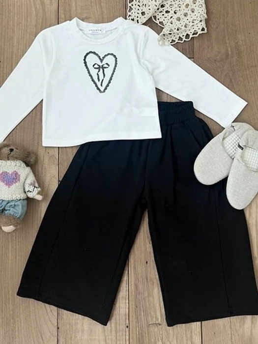Side Dart Wide Pants by Chouette for Child - catalog view