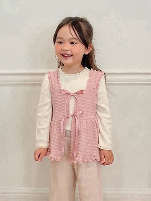 Madeleine Frill Vest Madeleine Frill Vest by Petit & Petit for Child - catalog view