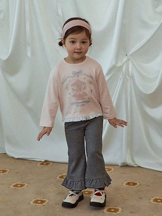 Check Bootcut Pants Check Bootcut Pants by Petit & Petit for Child - catalog view