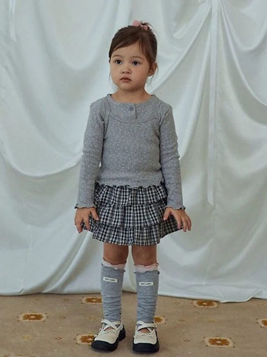 Check Cancan Skirt Check Cancan Skirt by Petit & Petit for Child - catalog view