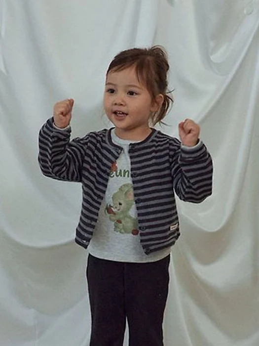 Striped Cardigan by Petit & Petit for Child - catalog view