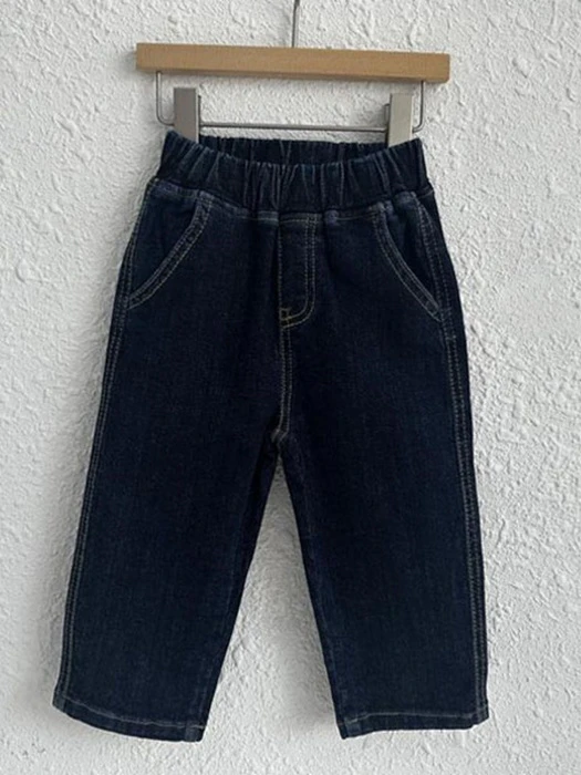 Simple Stretch Denim Pants Simple Stretch Denim Pants by Olivie for Child - catalog view