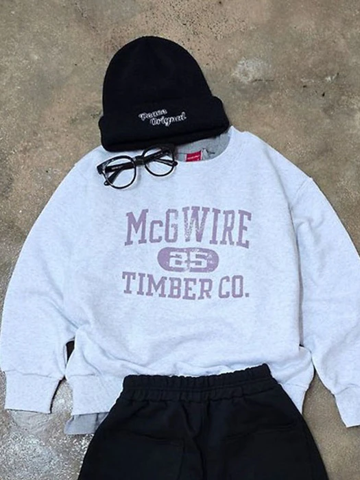 Timber Sweatshirt-White Melange by Honeypot for Child - catalog view