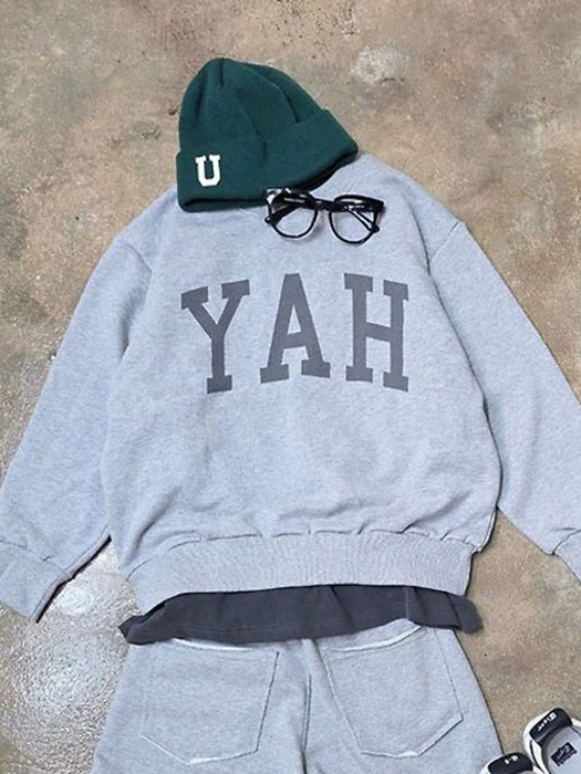 Yes Sweatshirt-Melange by Honeypot for Child - catalog view