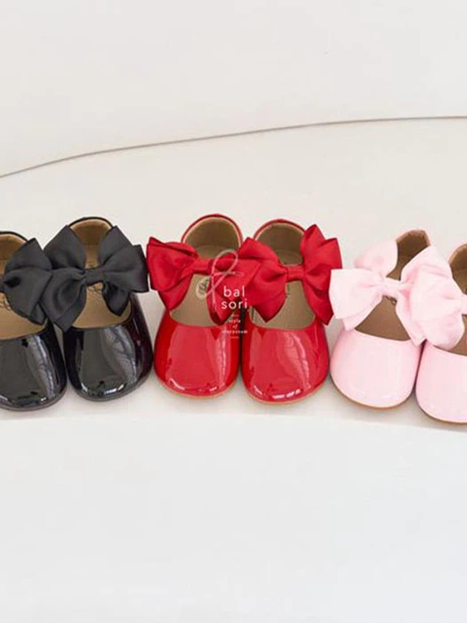 Satin Enamel Flats by Babyzzam for Child - catalog view