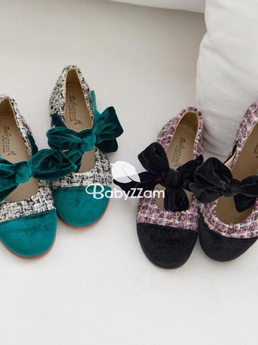 Check Tie Flats by Babyzzam for Child - catalog view