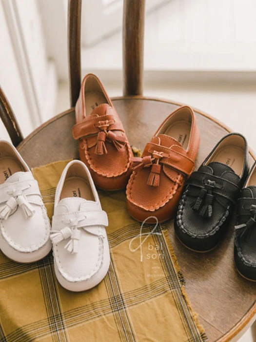 Leather Marco Loafers by Babyzzam for Child - catalog view